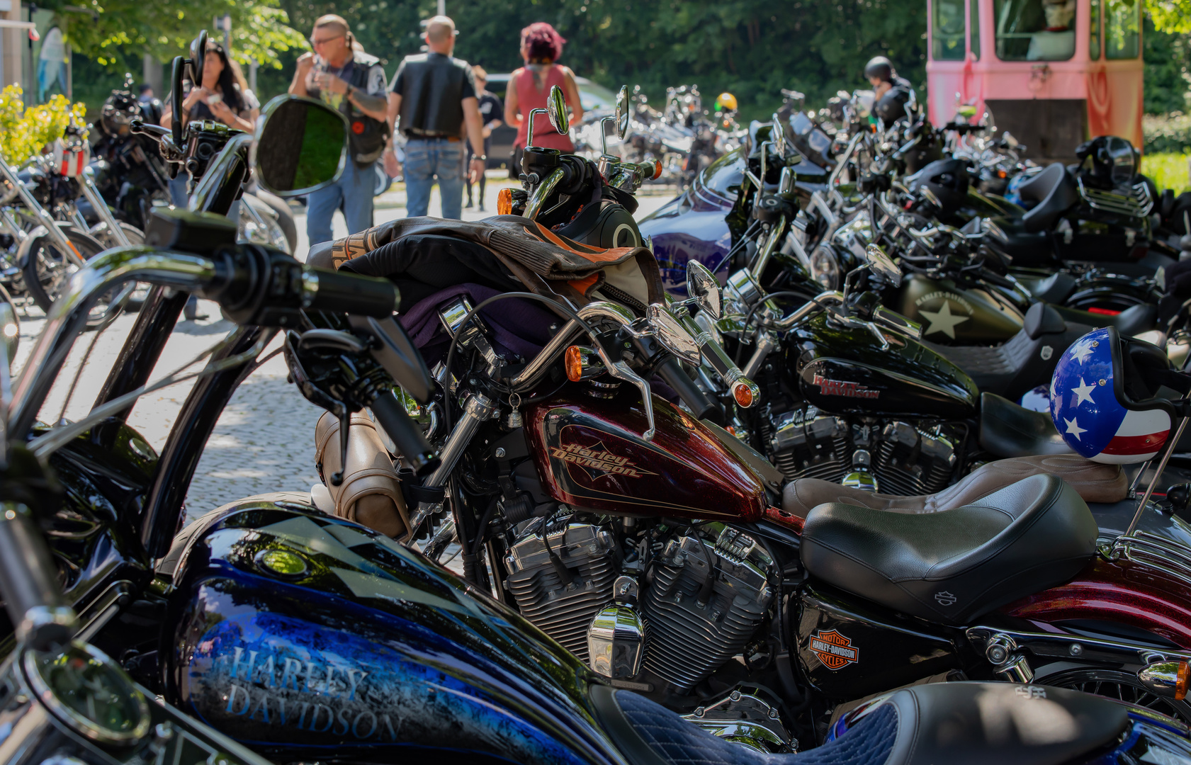 Harley-Treffen in Stuttgart