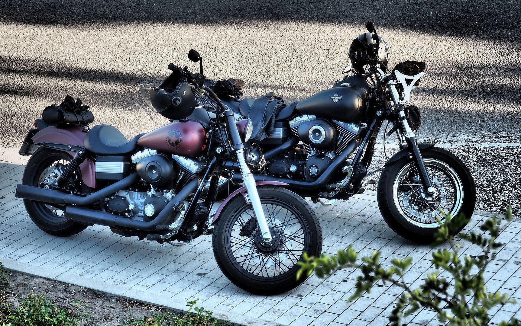 Harleys machen Pause