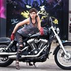 Harleyshooting mit Olya