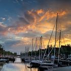 Harlingen am Abend (Wattenmeer Holland)