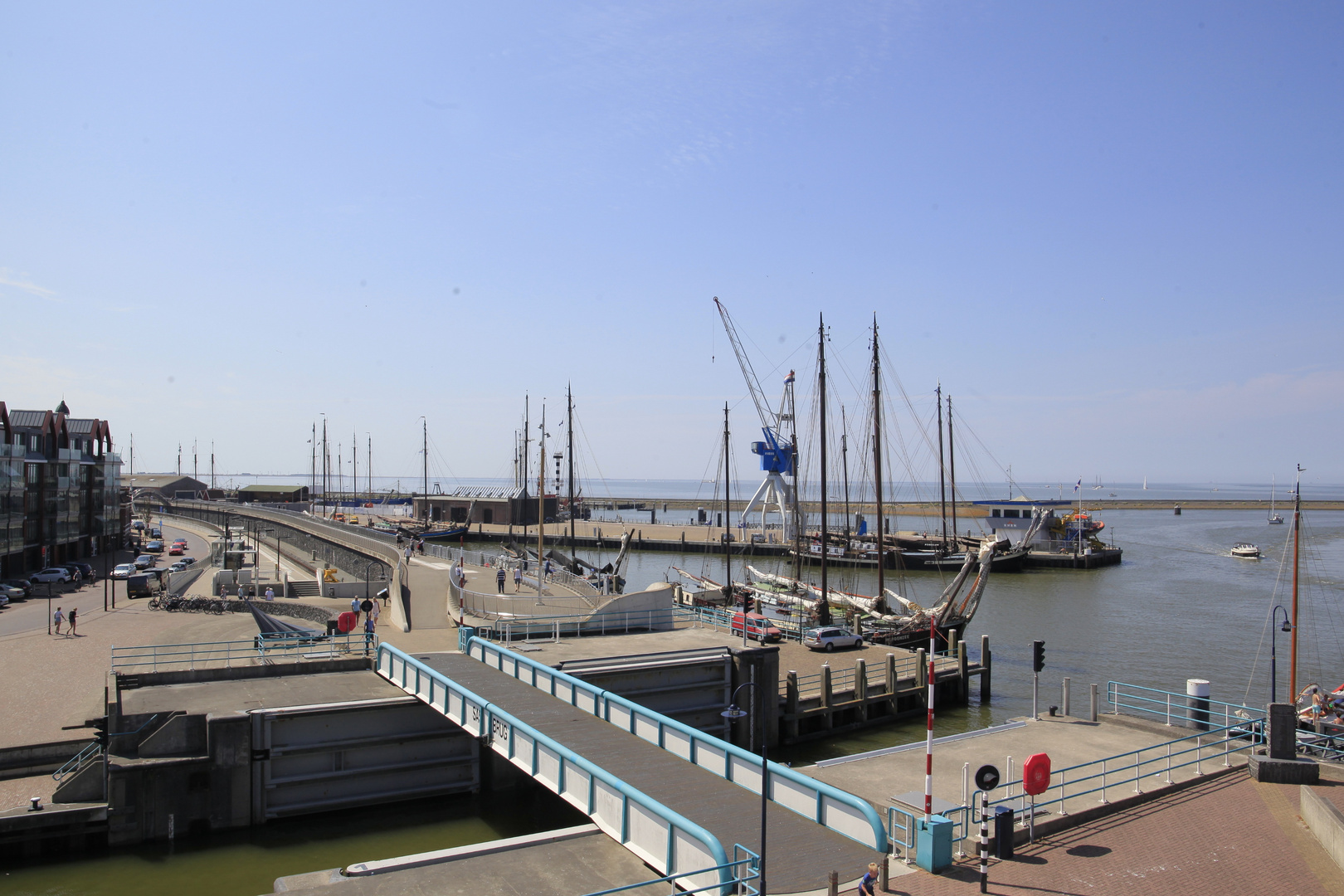  Harlingen Hafen einfahrt Holland 