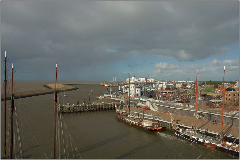 Harlingen Hafenblick