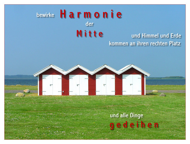 Harmonie ...