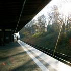 Harmonie und Ruhe auf dem Bahnhof