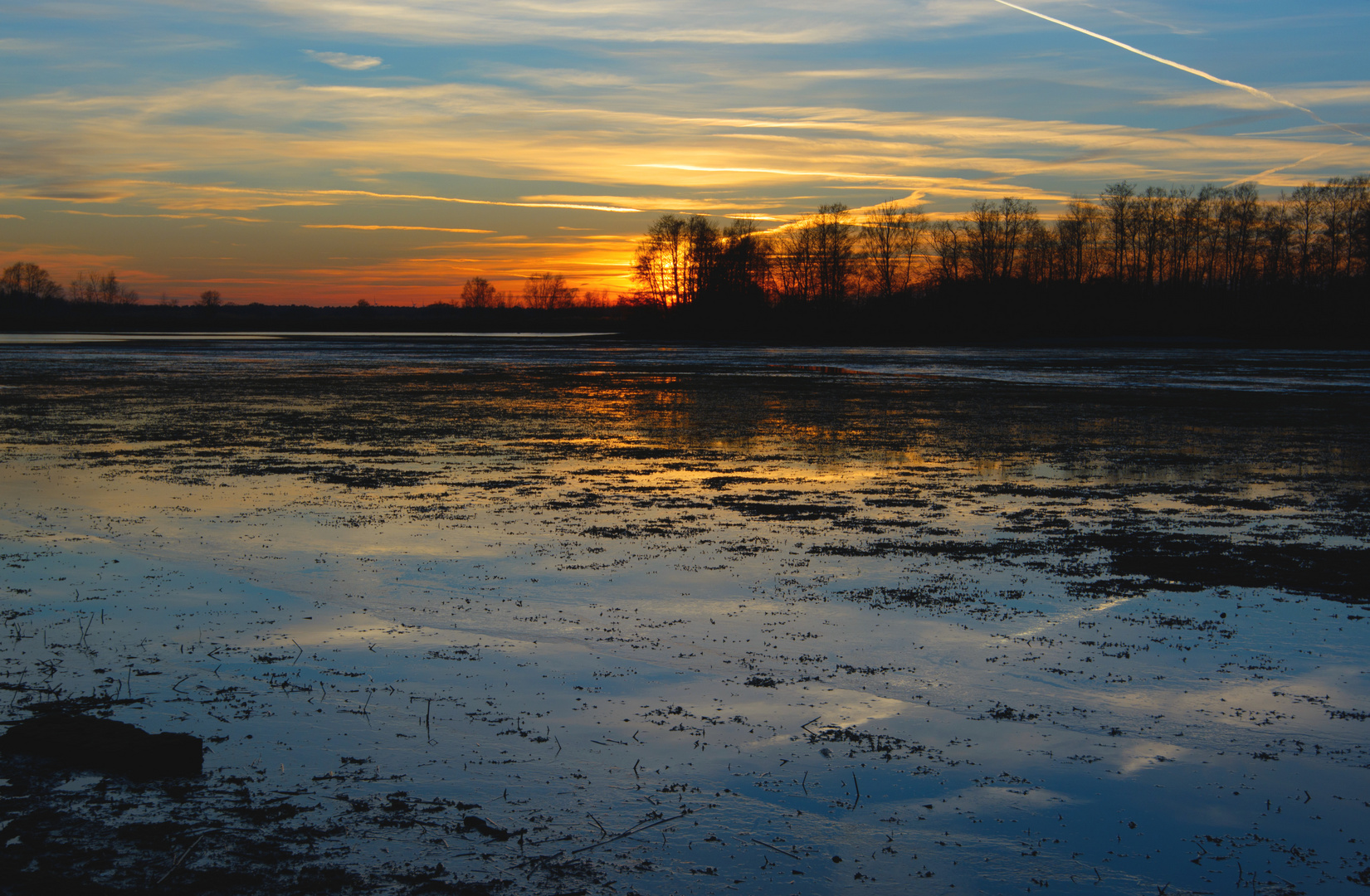 Harmonie....mit dem Sonnenuntergang;-)