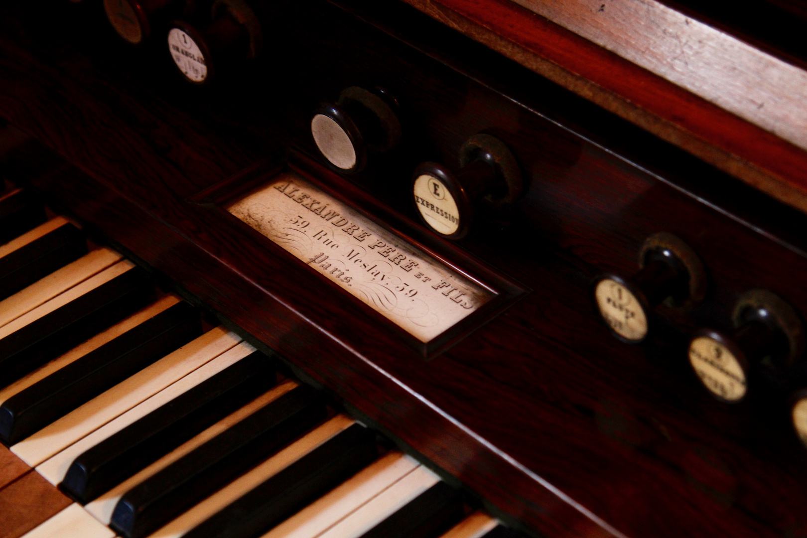 Harmonium und eine Stunde Spass - reed organ