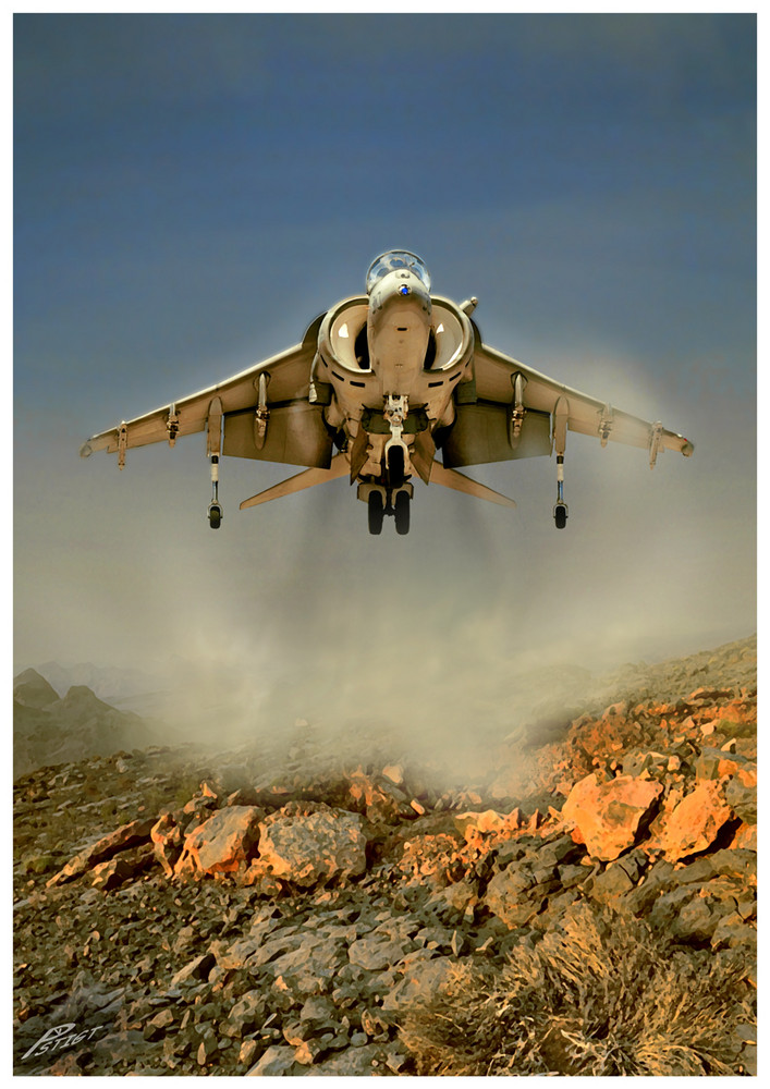 Harrier Hover