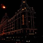 Harrods bei Nacht