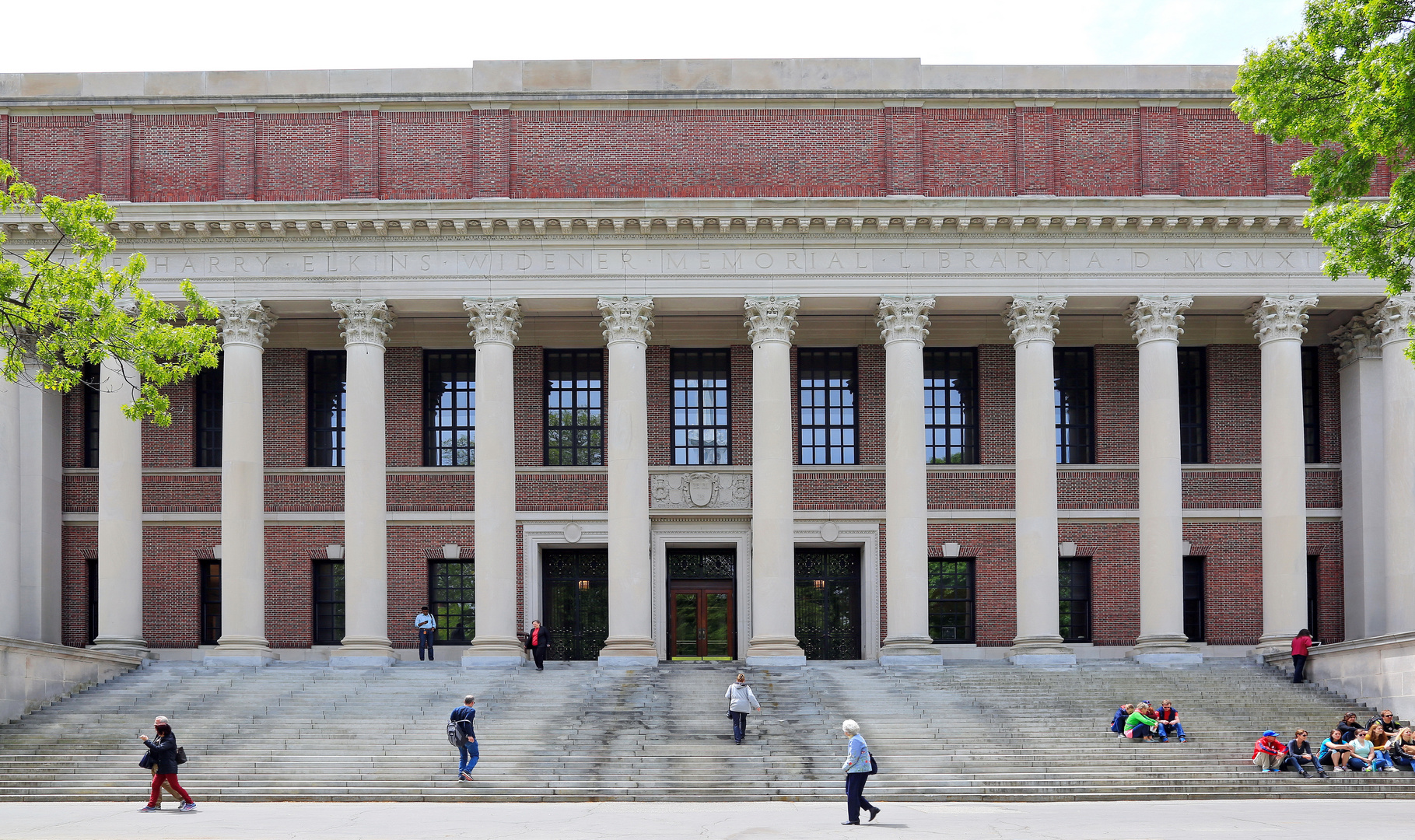 Harry Elkins Widener Memorial Library 