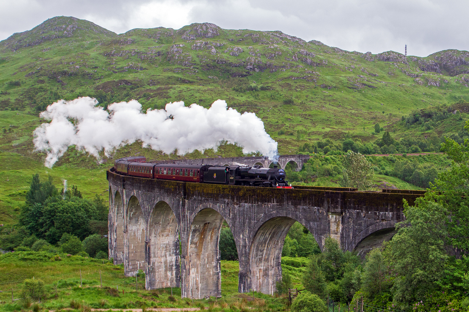 Harry Potter auf dem Weg nach Hogwarts