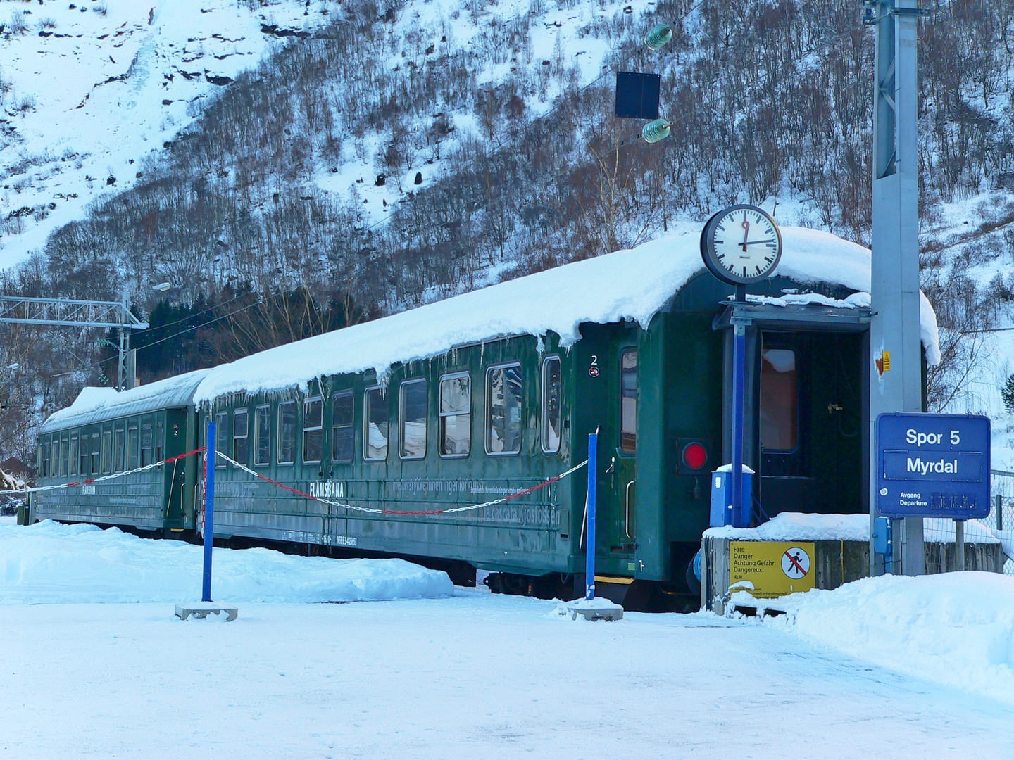 Harry Potter?? Nee ist die Flåm-Bahn ;o)