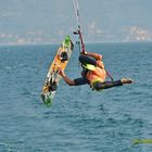 Hart am Wind - Kiter am Gardasee