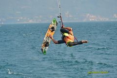 Hart am Wind - Kiter am Gardasee