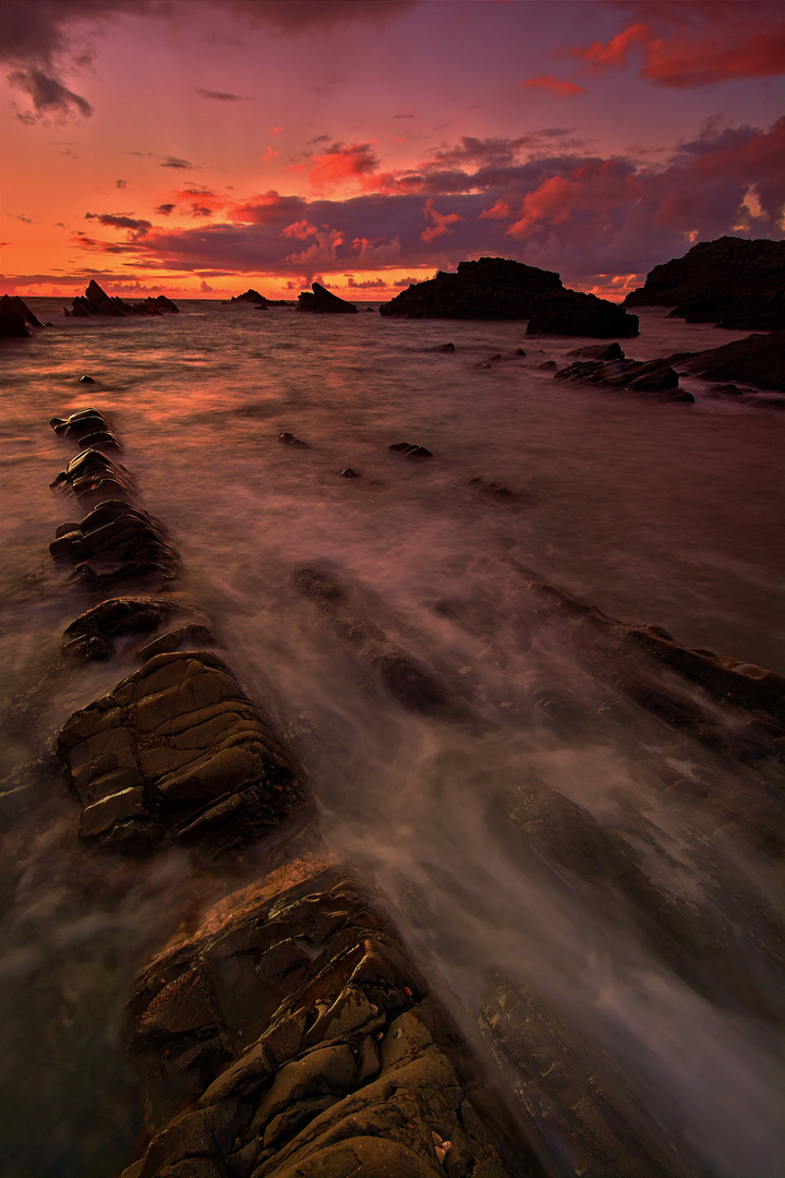 Hartland Quay Sunset