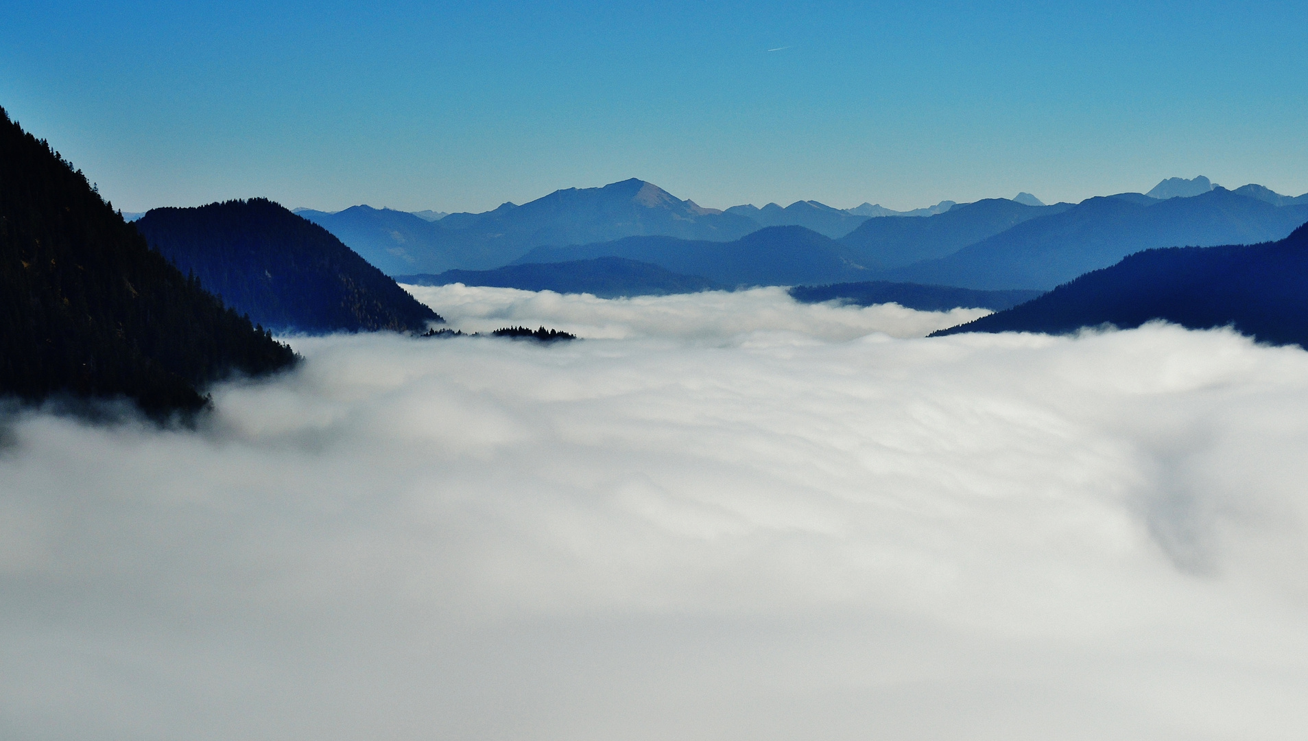 Hartnäckiger Hochnebel...