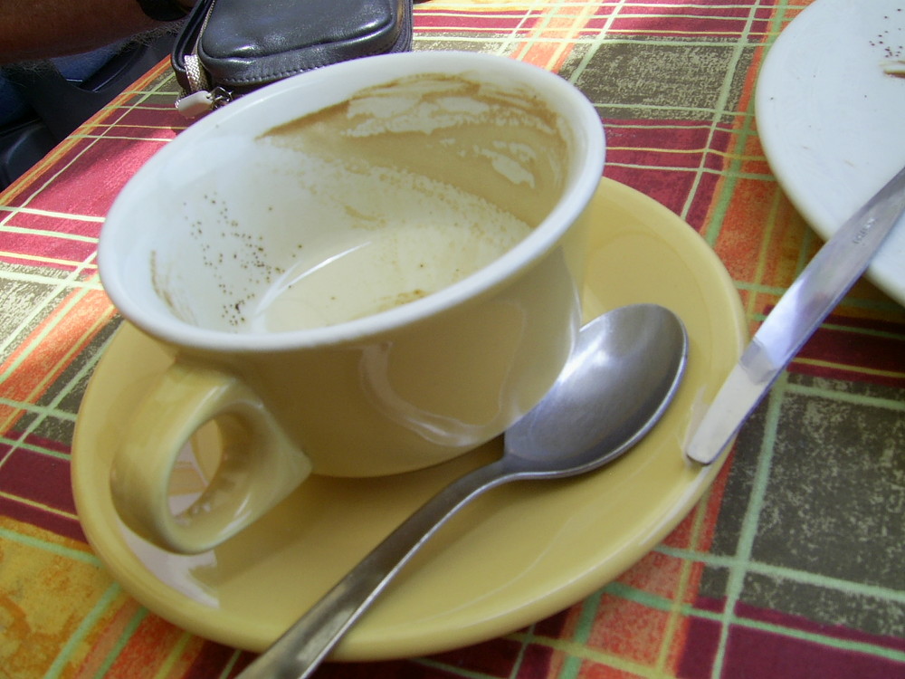 Hartverdienter Kaffee im Tessin