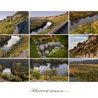 Harvest in the valley of the "Neckar"-river...