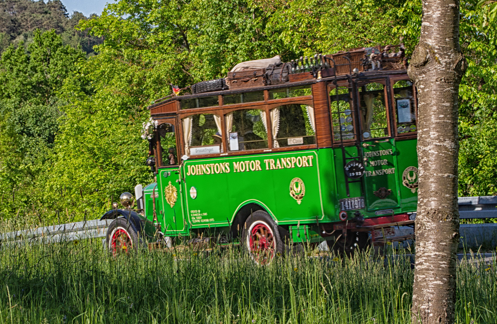 Harvester International Rückansicht