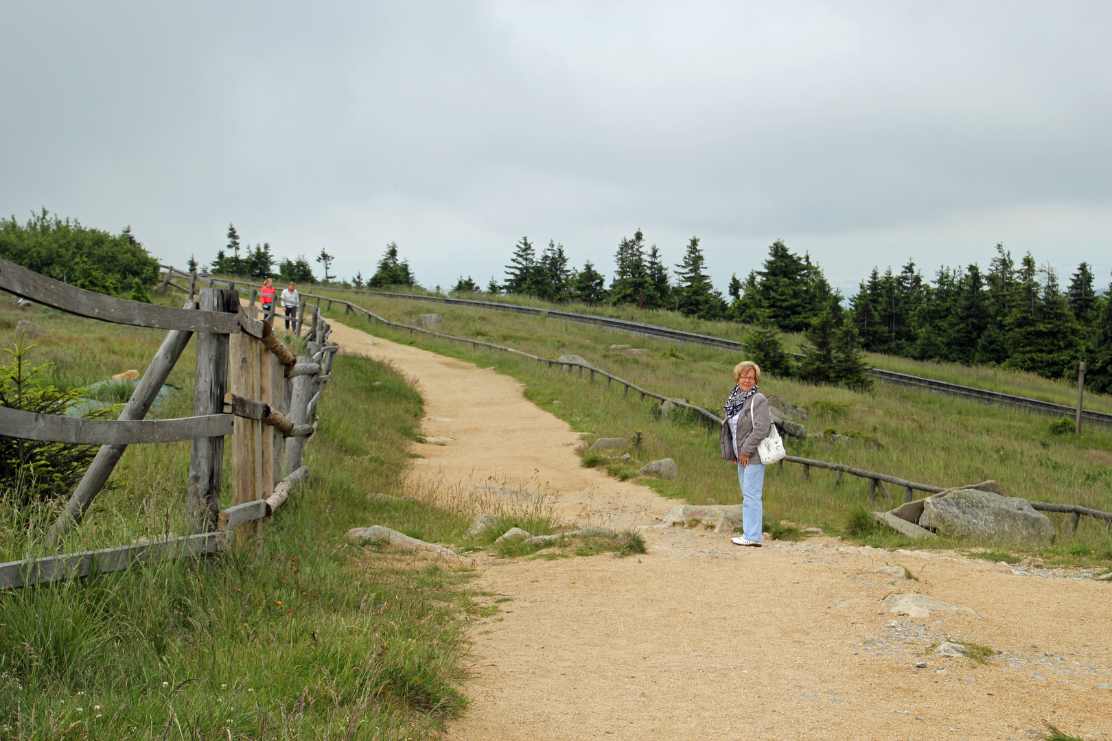 Harz, Brocken: Für einen Tag mal Brockenhexe sein.