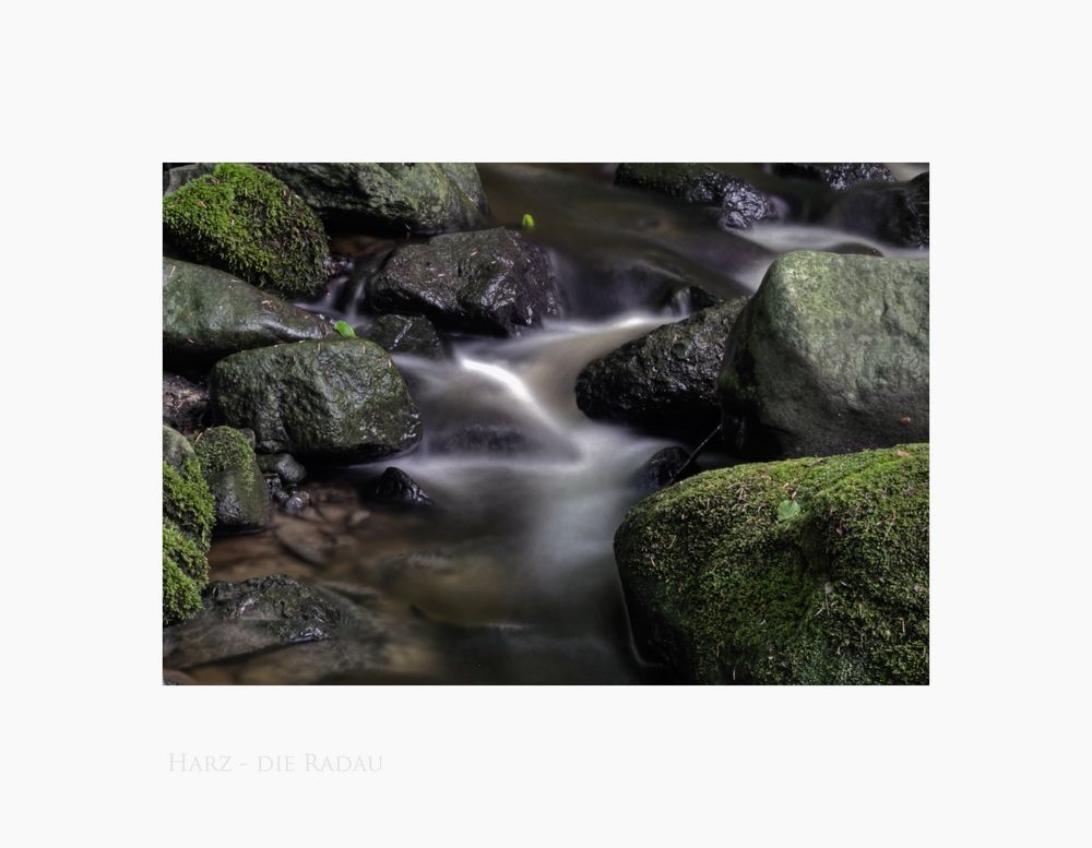 Harz - " entlang der Radau "