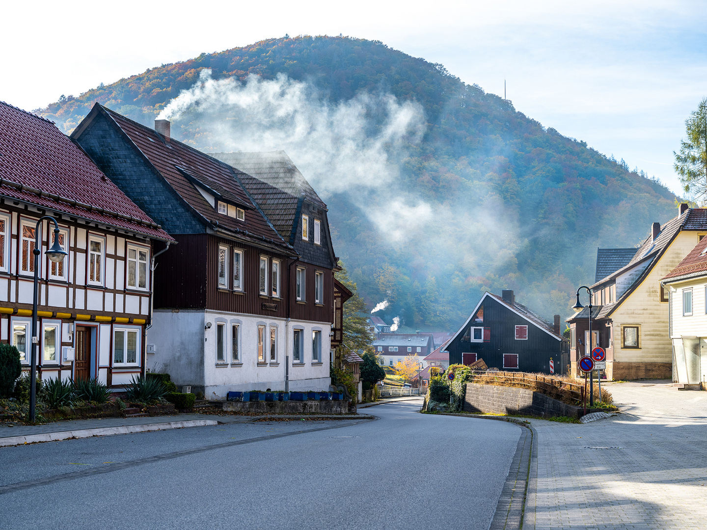 Harz - Früher Morgen in Zorge