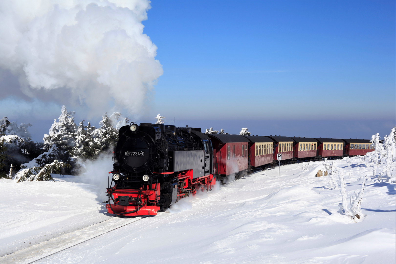 Harz (HSB) im Winter geht immer (IX) ...