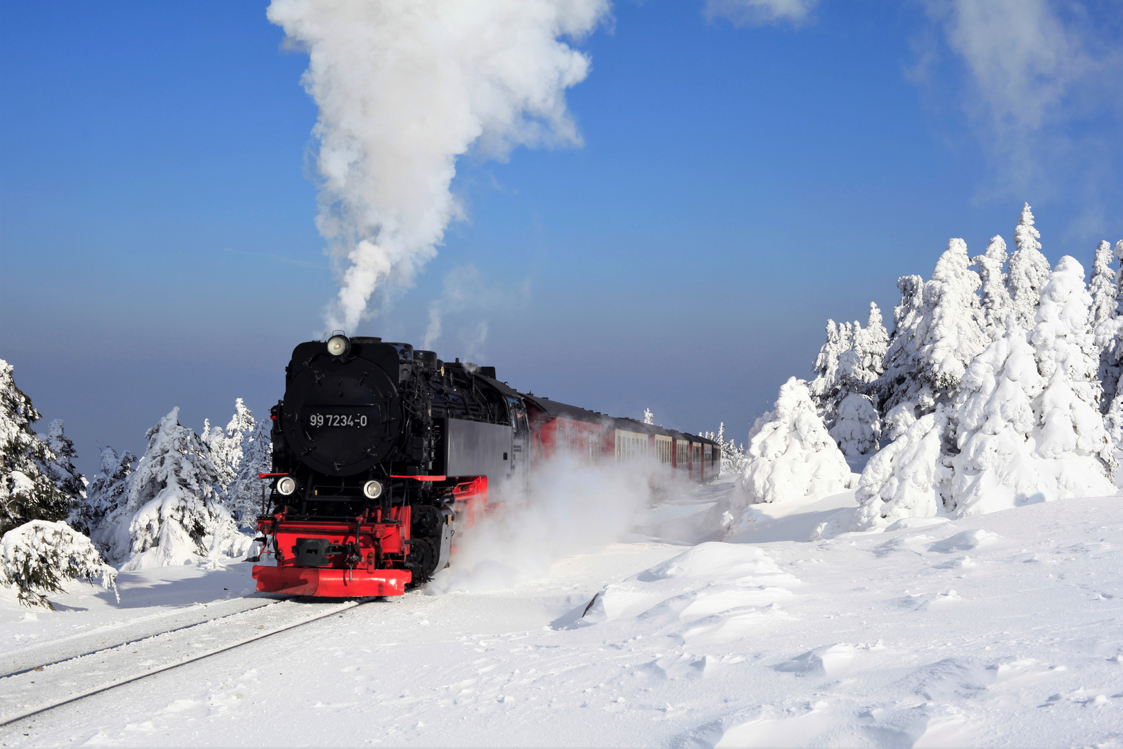 Harz (HSB) im Winter geht immer (XI) ...