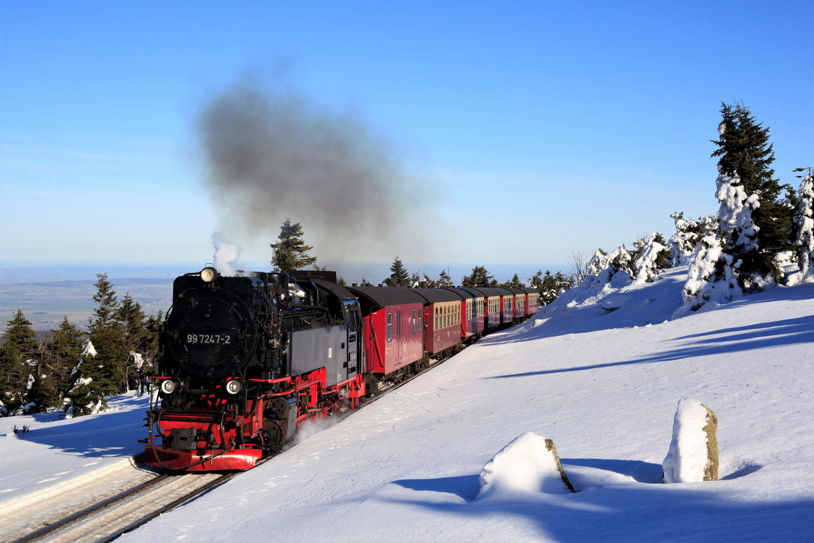 Harz (HSB) im Winter geht immer (XII) ...