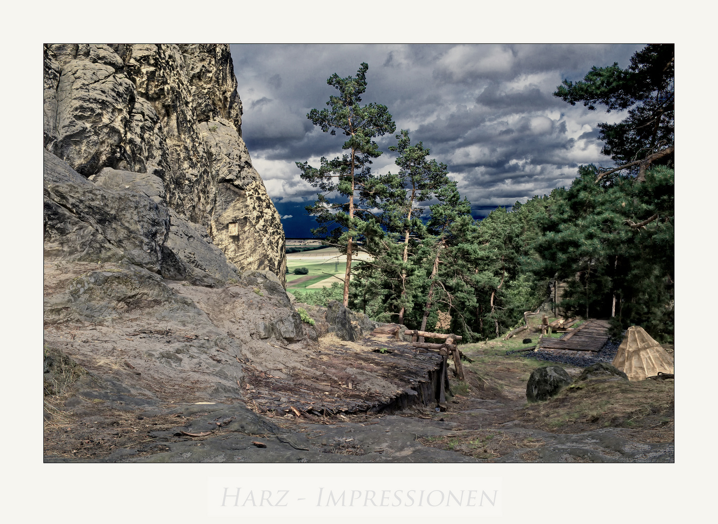 Harz-Impressionen " an der Teufelsmauer...."