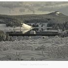 Harz- Impressionen " Blick auf die Eckertalsperre "