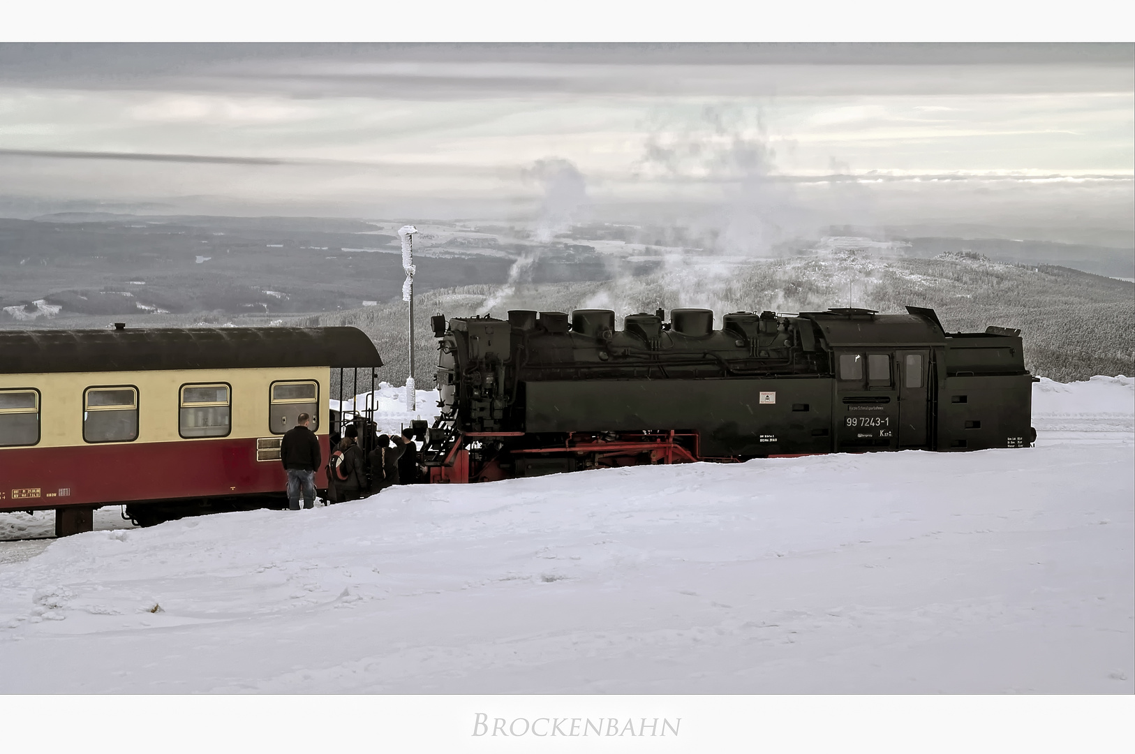 Harz- Impressionen " Brockenbahn ......