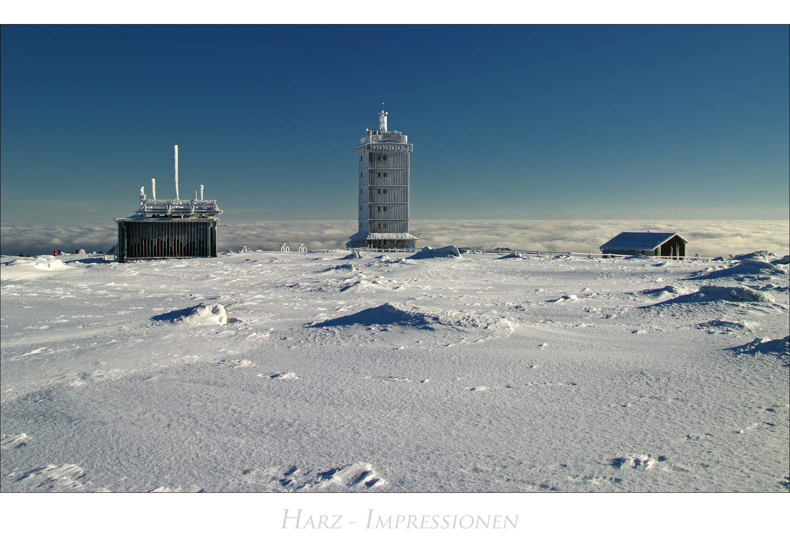 Harz- Impressionen " der Blick, vom Brocken...... "