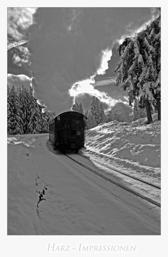 Harz- Impressionen " die Harzer Schmalspurbahn......