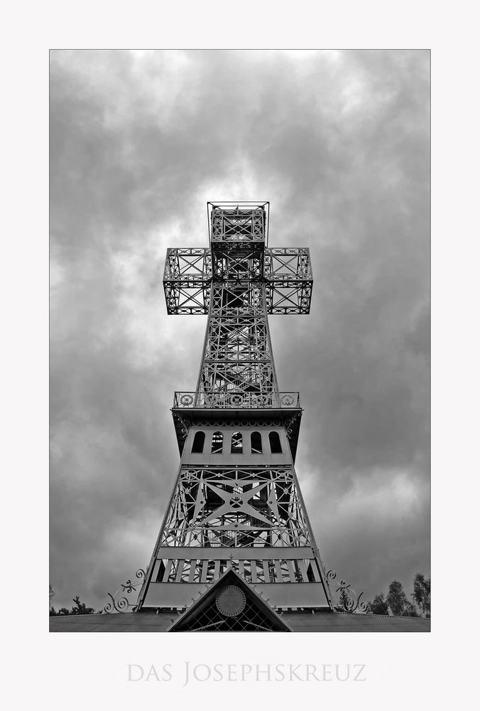 Harz- Impressionen " Stolberg, der Blick zum Josephskreuz aus meiner Sicht "