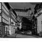 Harz- Impressionen " Stolberg, der Blick zum Schloß "