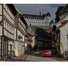 Harz- Impressionen " Stolberg, der Blick zum Schloß " Farbe