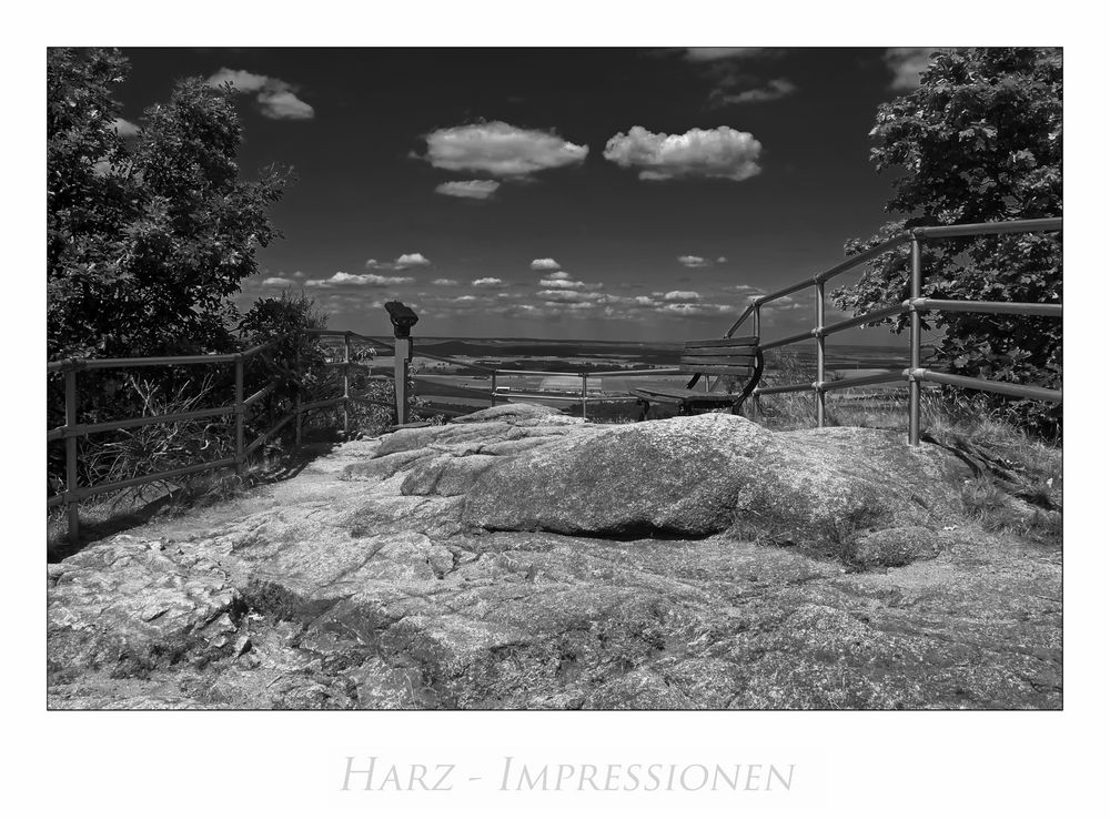 Harz-Impressionen " Thale - Hexentanzplatz......