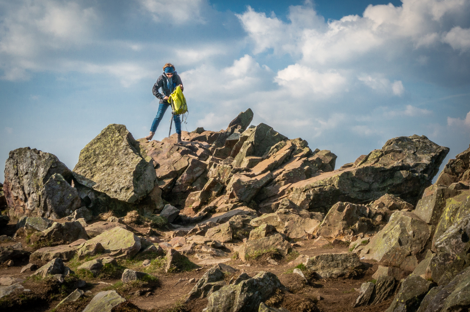 Harz-Wanderung zur Wolfswarte XI - April 2019