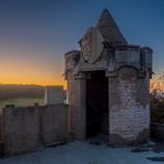 Harzblick vom Aussichtsturm der Roseburg