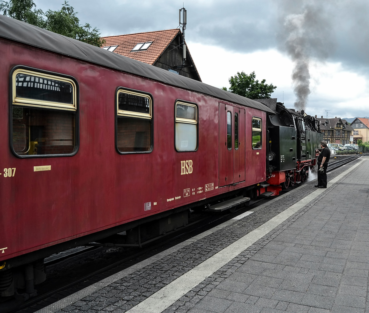 Harzer Schmalspur Bahn in Wernigerode (2)