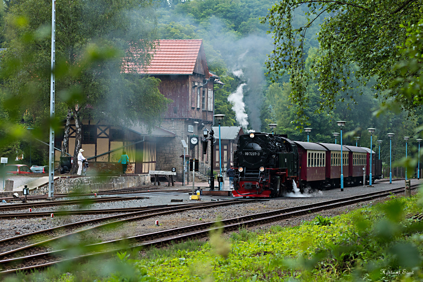 Harzer Schmalspurbahn in Alexisbad