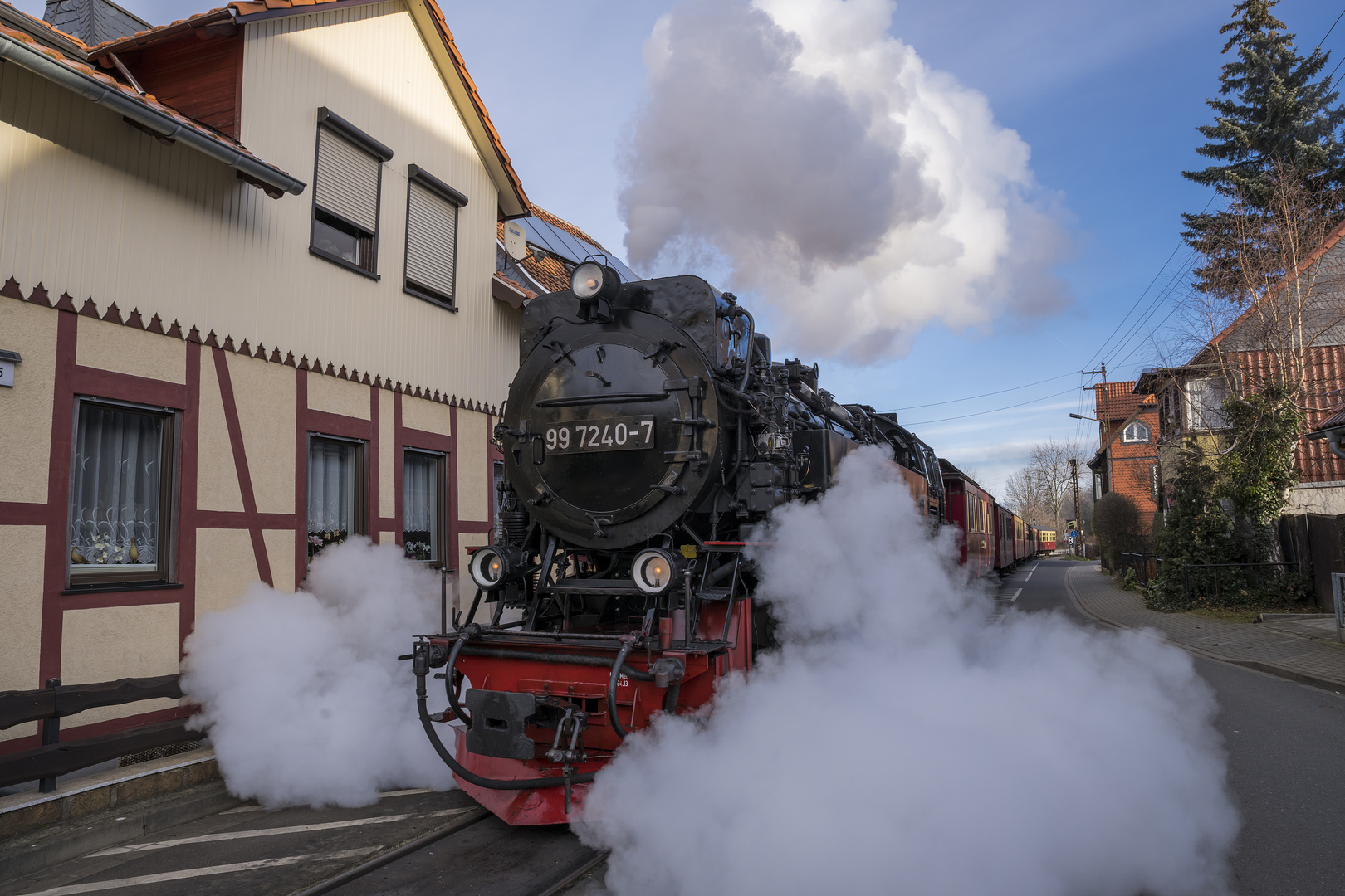 Harzer Schmalspurbahn in Wernigerode 