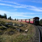 Harzer Schmalspurbahn von hinten