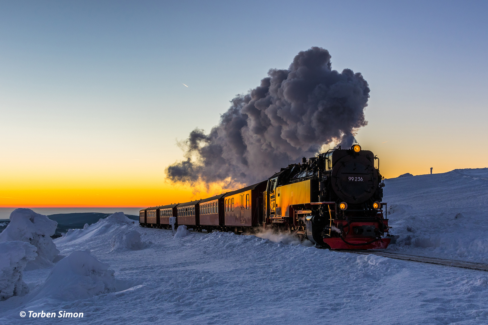 Harzer Schmalspurbahnen (HSB) 99 236 | Brocken | 20.01.2019