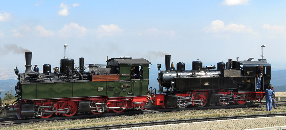 Harzer Schmalspurbahnen - Mit Gastlokomotive 105