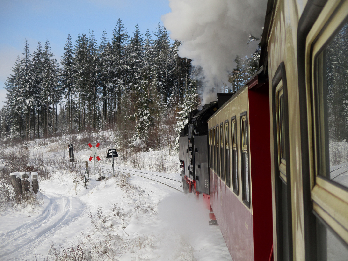 Harzer Wintermärchen - Winterausflug mit der HSB nach Drei Annen Hohne 2.