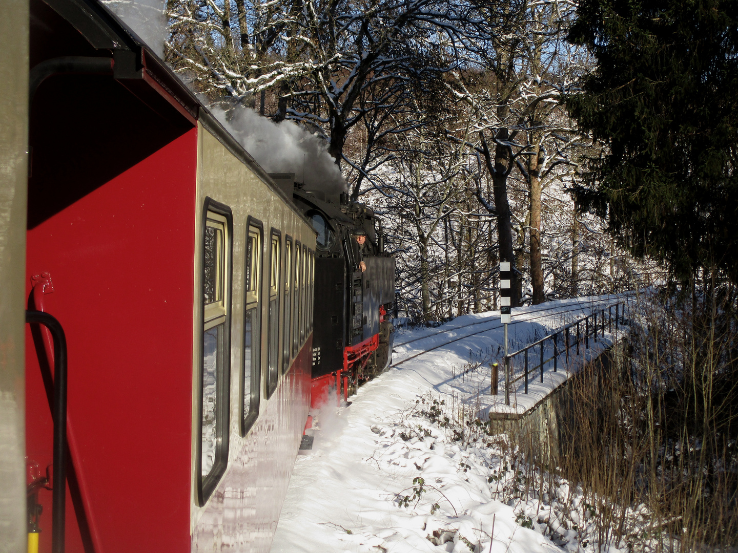 Harzer Wintermärchen - Winterausflug mit der HSB nach Drei Annen Hohne 5.