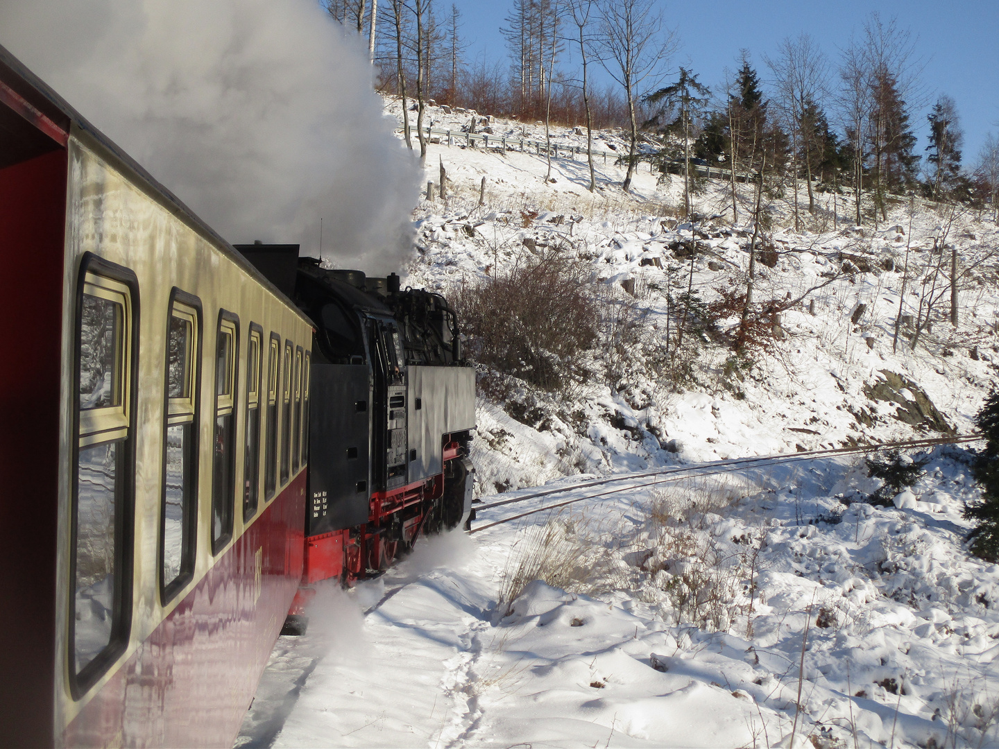 Harzer Wintermärchen - Winterausflug mit der HSB nach Drei Annen Hohne 6.