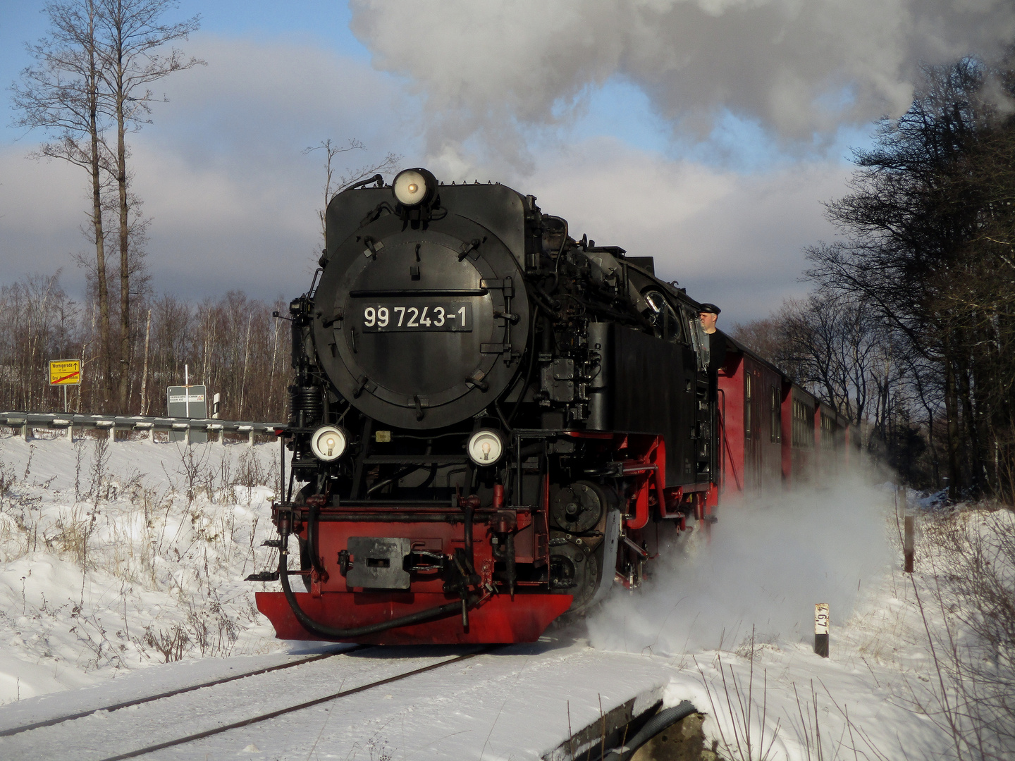 Harzer Wintermärchen - Winterausflug mit der HSB nach Drei Annen Hohne 7..