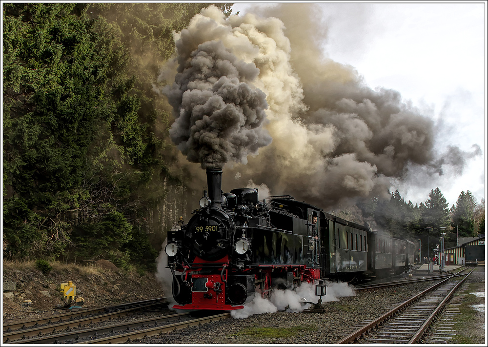 Harzimpressionen " Auf den Spuren der Harzer Schmalspurbahn..."